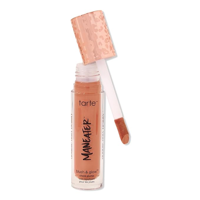 Tarte Maneater Blush And Glow Cheek Plump Full Size 8ML (Buffed Peach, 8mL)