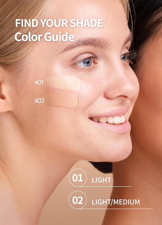 Mesh tight up cushion foundation 01, light beige, Korean compact foundation, natural coverage, glow, sweat proof makeup, long lasting, all skin type