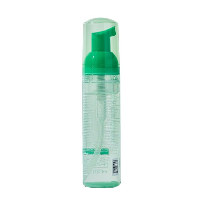 Style Factor EDGE BOOSTER Extra Strength Setting Mousse โ Frizz Control, Extra Volume, and Conditioning โ 2.5oz Green Beryl Mousse for Curly Hair