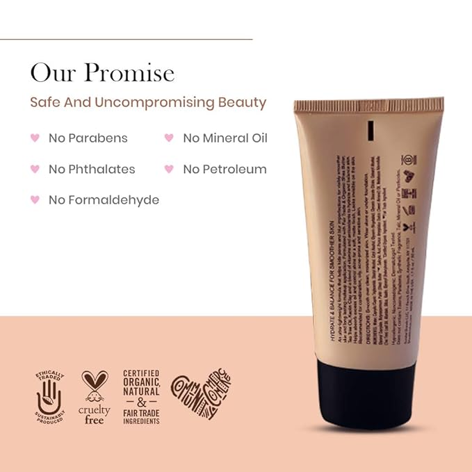 SheaMoisture Mattifying Primer - Matte Face Primer Hydrates and Balances Skin - Made with Organic Shea Butter, Tea Tree and Kaolin Clay (Good for oily, acne prone or sensitive skin) 1 Pack (1.7oz)