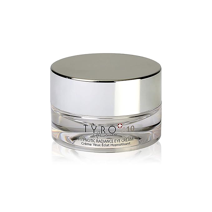 Tyro Hypnotic Radiance Eye Cream - Unique Platinum Water Complex - With Delicate Hydrogel Which Restores The Skin Natural Radiance - With Aloe Vera For Calming And Soothing Properties - 0.51 Oz