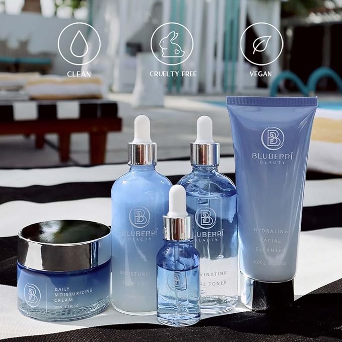 Anti-Aging Facial Skin Care Set - 5 Products