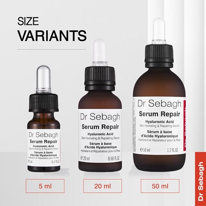 Serum Repair (1.7 fl oz) | Award-Winning Hyaluronic Acid Facial Hydrator | Anti Aging & Wrinkle | Skin Moisturizing & Repairing Formula | Collagen Boosting Youthful Glow For Women & Men