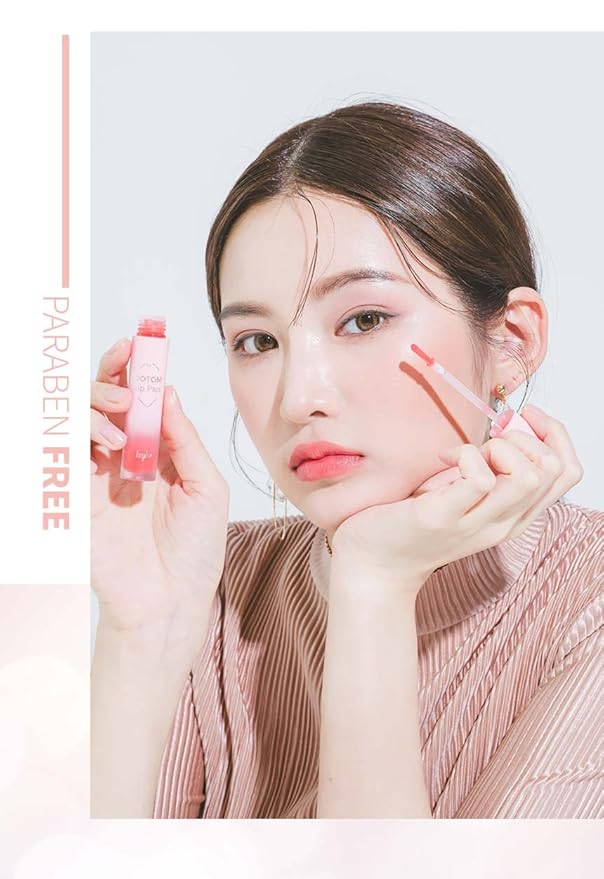 KEYBO Lip Plumper Dotom Lip Plus 16 Colors, 3 Steps Extreme Plumping Clear Lip Gloss by Essence Lip Care Oil & 16 Color Tints from Korean Makeup (32. GM-Cherry Ade)