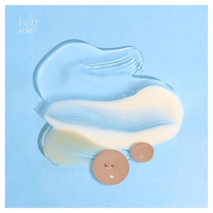 Hey Honey Skincare Be Clear - Acne Spot Treatment Overnight, Pimple Drying Lotion, Use Over Zits Whitehead & Blemishes 1 OZ