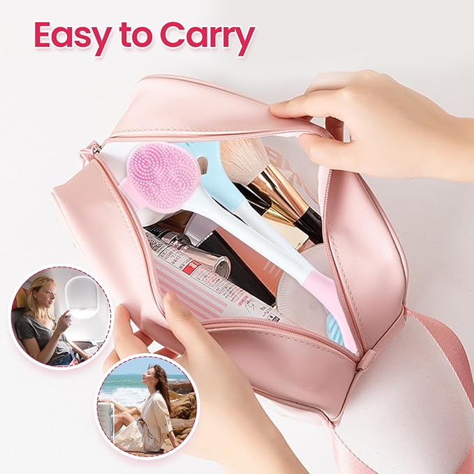 2 Packs Silicone Face Scrubber Exfoliator, Face Mask Brush Applicator, Facial Cleansing Brush, Pore Cleaning Brush, Pore Scrubber for Face