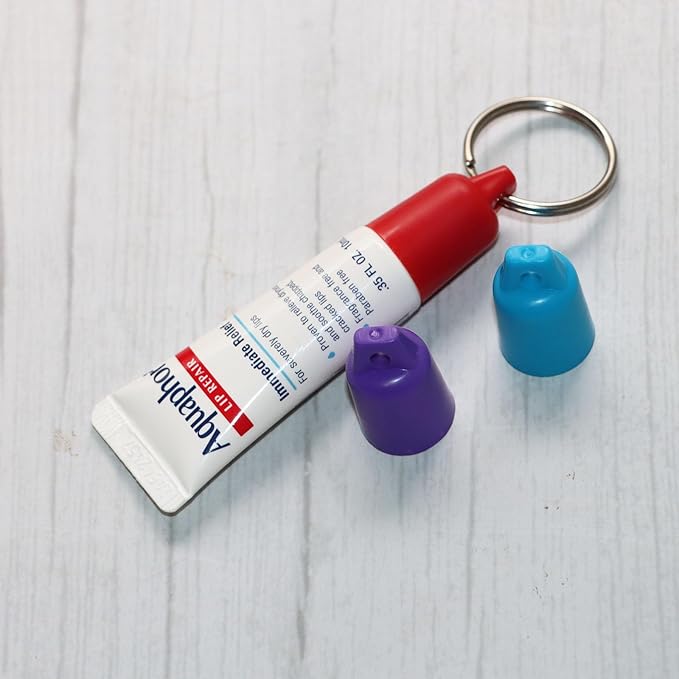 PIAOLGYI Cover for Aquaphor Lip Repair,Compatible with Aquaphor Lip Balm 0.35 FL OZ (ONLY Cover) (Red)