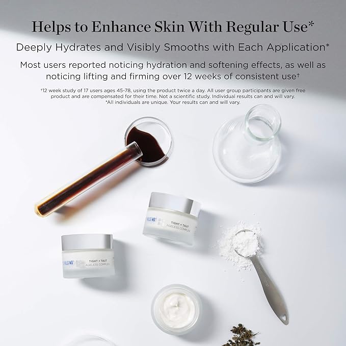 Beverly Hills MD Tight + Taut Ageless Complex – Anti-Aging Face Cream, Hydrating Cream with Peptides and Botanical Extracts – Targets Wrinkles, Fine Lines, and Sagging for a Youthful Glow, 50ml