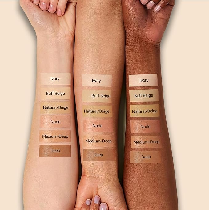 Mushroom Head Air Cushion CC Cream Foundation - Moisturizing & Long-Lasting BB Cream Concealer Makeup Base for All Skin Types, Brighten Long - Lasting Even Color Correcting Concealer (Nude)