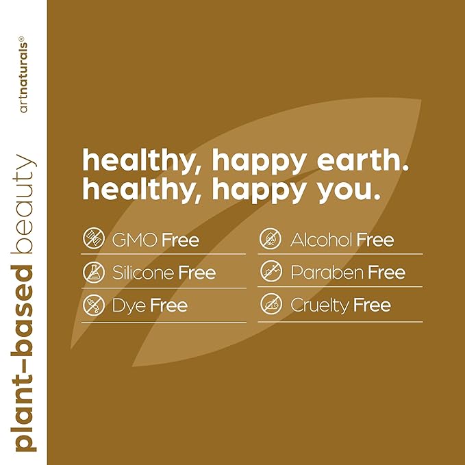 Artnaturals Argan Oil Leave-In Conditioner - (12 Fl Oz / 355ml) - Made with Organic and Natural Ingredients - for All Hair Types – Treatment for Damaged, Dry, Color Treated and Hair Loss (ANHA-0802)