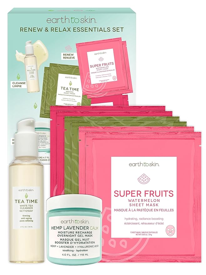 Earth To Skin Renew & Relax Essentials Set