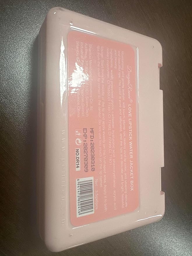 Miniling 6 Colors Lip Tint Stain Set,Korean Gloss Plumping Mini Liquid Lipstick,Multi-use and Cheek Tint,Long lasting Non-Stick Cup Waterproof, High Pigment, Vivid Color, Makeup, 1.0 Count