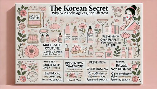 The Korean Secret — Why Skin Looks Ageless, Not Effortless
