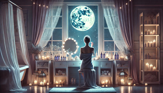 Moonlight Skin — The Night Ritual of Emotional Renewal