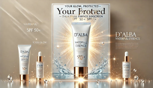 Your Glow, Protected — d’Alba Waterfull Essence Sunscreen (SPF 50+)