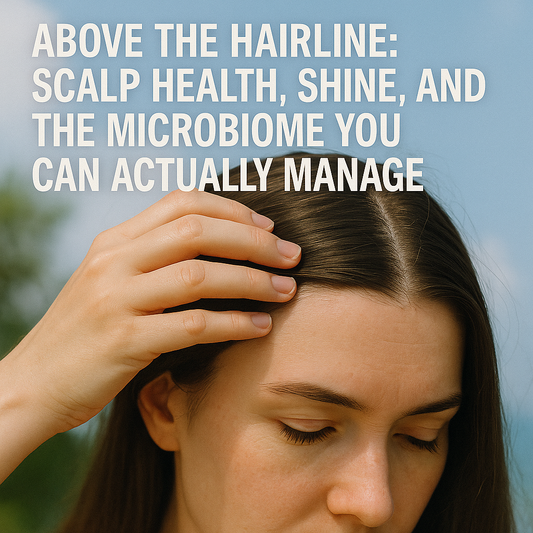Above the Hairline: Scalp Health, Shine, and the Microbiome You Can Actually Manage
