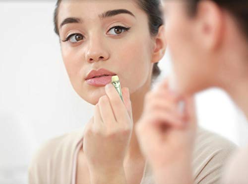 100% Natural Beeswax Lip Balm with Organic Oils (Sweet Honey, 4 pack)