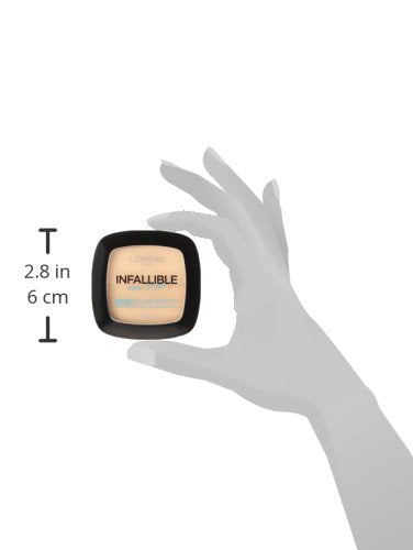 L'Oréal Paris Infallible Pro Glow Pressed Powder, Nude Beige, 0.31 oz.