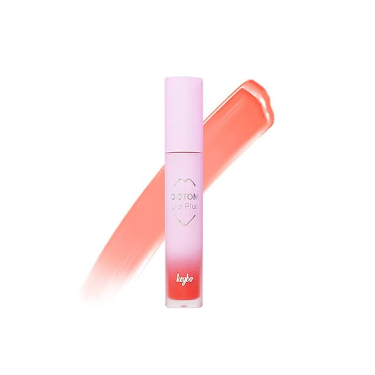 KEYBO Lip Plumper Dotom Lip Plus 16 Colors, 3 Steps Extreme Plumping Clear Lip Gloss by Essence Lip Care Oil & 16 Color Tints from Korean Makeup (33. GM-Grapefruit Tea)
