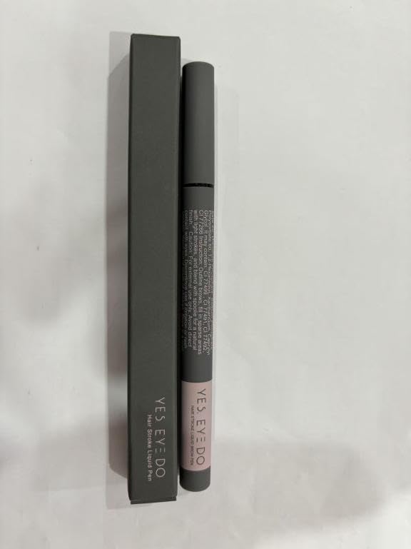 Eyebrow Pencil Dark Brown, 4 Prong Eyebrow Pen Deep Brown, Microblading Eyebrow Pencil for Women, Smudge-Free, 24H Long Wear YES.EYE DO (Midnight Espresso-Dark Brown)