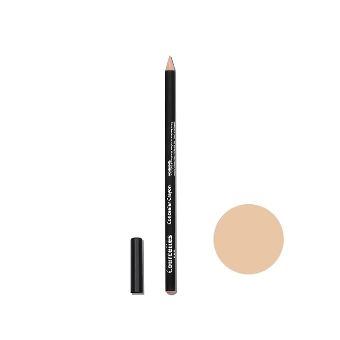 [K-Beauty Makeup] Courcelles Concealer Pencil CC706/CC707/CC708, Hard type-Natural Cover, light, medium, dark beige (CC708-Dark Beige)