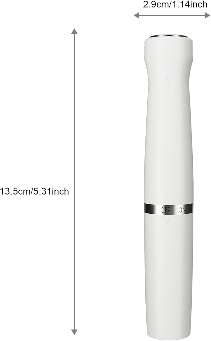 7-in-1 Electric Razor for Women - Painless Facial Hair Removal & Bikini Trimmer, Nose Eyebrow Pubic Hair Shaver with Replaceable Razors, Waterproof Women's Grooming Kit & Electric Shaver