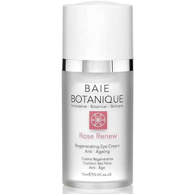 Baie Botanique Anti-Aging Eye Cream 15ml, Edelweiss Stem Cells, Low Molecular Hyaluronic Acid Multi Award Winning - 100% Natural, 70% Organic