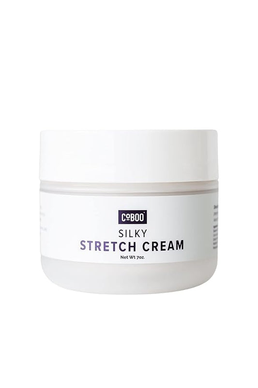 Silky Stretch Cream | Stretch Mark Cream for Pregnancy | Postpartum Essentials for Skincare | Helps Reduce Stretch Marks