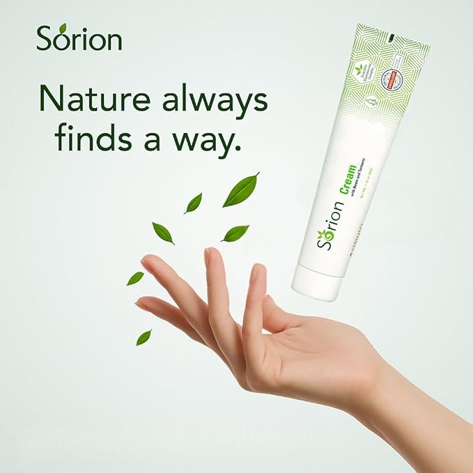 Sorion Cream - Herbal Moisturizer for Dry, Itchy, Flaky Skin with Coconut Oil, Neem, Turmeric and Pala Indigo Plant Skincare