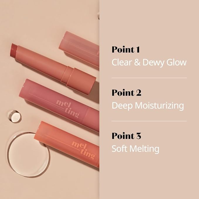 ETUDE Ginger Sugar Melting Balm Stick 02 Soft Mauve | Tinted Moisturizing Lip balm | Natural Ingredients Hydrate Ginger, Sugar, Shea Butter Moisturizing Relaxing Effect | K-Beauty
