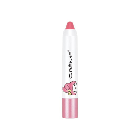 The Crème Shop Kuromi Hello Lippy Tinted Moisturizing Lip Balm, Korean Lip Tint - Pink Fluff