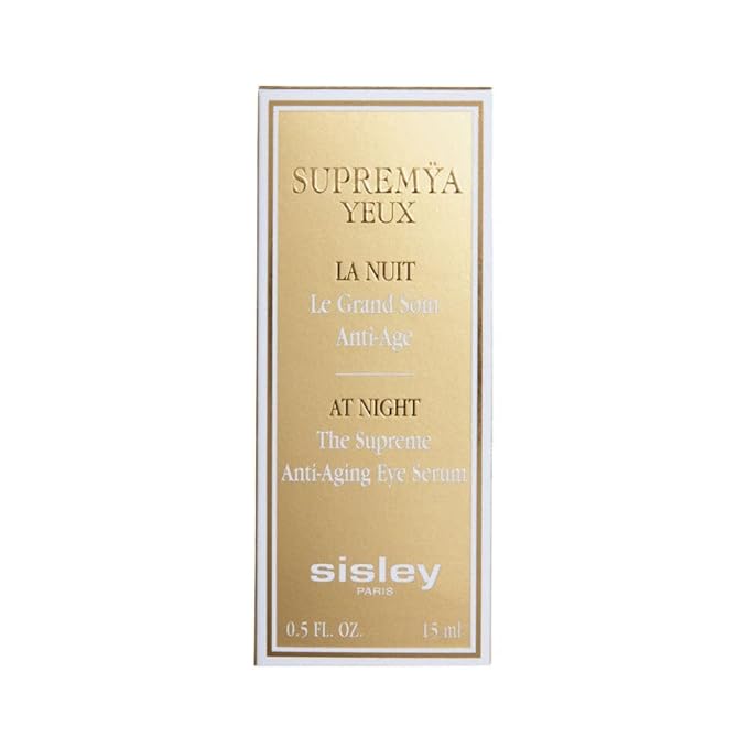 SISLEY Sisley Supremya Eyes at Night The Supreme Anti-Aging Eye Serum, 0.52 Ounce, 0.52 Fl Ounce () (3473311540508)