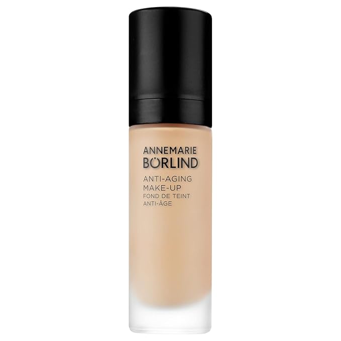 ANNEMARIE BÖRLIND - ANTI-AGING MAKE UP - beige - smoothing, lifting & refining foundation, with natural ingredients, high coverage, 1.01 Fl. Oz.