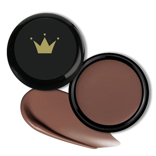 Kaely Color Correcting Concealer,Cream Pot Concealer Full Coverage,under Eye Concealer Palette for Conceals Dark Circles,Waterproof Foundation Face Makeup,07 Dark Coffee
