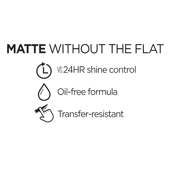 L'Oreal Paris Cosmetics Makeup Infallible Pro-Matte Liquid Longwear Foundation, Nude Buff, 1 fl oz.