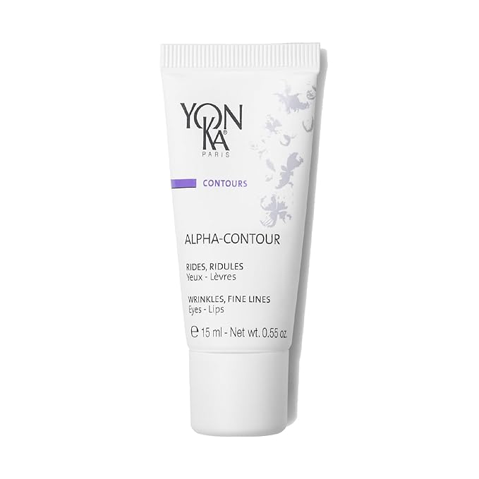 Yon-Ka Alpha-Contour Eye and Lip Cream (15ml) Anti-Wrinkle Regenerating Contour Creme, Naturally Soften Signs of Aging with Botanical Oil Blends and Fruit Acids, All Skin Types, Paraben-Free