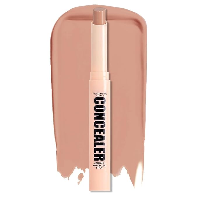 Kaely PROFESSIONAL MAKEUP Correcting Concealer Stick,Medium Coverage Concealer Crayon,under Eye Brightener Concealer for Dark Circles,corrector de ojeras,Lightweight,Vegan,07 DARK COFFEE