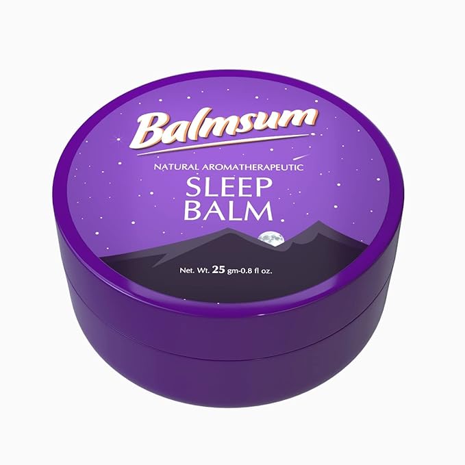Natural Sleep Balm 100% Natural Scented Relaxing Balm for Children and Adults, Calming Night Balm, Organic Sleep Balm-25gm-