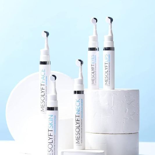 Power Combo Neck & eye Roller Brightening Face Serums for Anti-Aging Get Lip Pump's best Lip Plumper an Effectively Aging Skin Serum Multi-purpose, Eyes Neck & Décolleté Beauty Serum