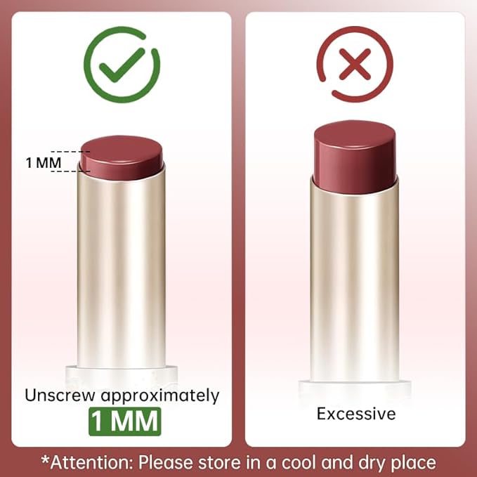 CATKIN Glossy Lip Balm Ultra Hydating Glow Lip Tinted Jelly Plump Melting Balm Shea Butter Repair Soothing For Dry Lips Dewy Finished 0.12 oz C02 TULIP