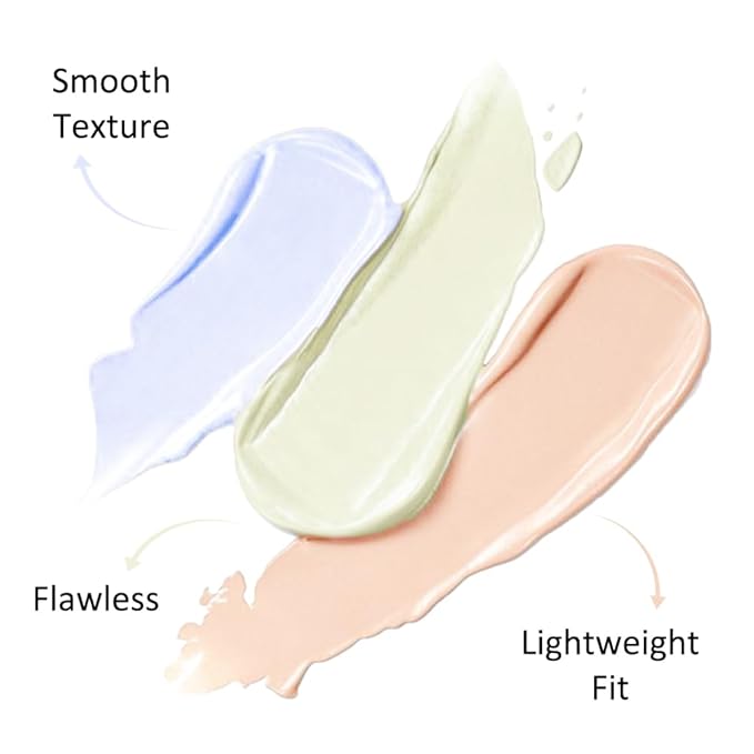 Kaely Tri Color Concealer Pot,Color Correcting Concealer for Dark Circles Spots,3 Color Cream Concealer Full Coverage,Foundation Contour Makeup Palettes,under Eye Brightener corrector de ojeras,02