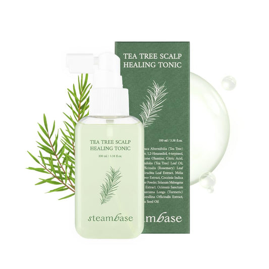 Tea Tree Scalp Healing Tonic | Relieve Dry, Itchy, and Oily Skin | Hydrating and Nourishing Serum Oil Moisturizer for Calming Scalp | Korean Hair Care Products, 3.38 fl oz