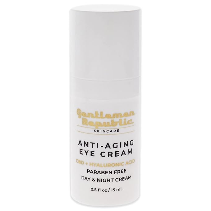 Gentlemen Republic Genuine Grooming Anti-Aging Eye Cream Men Cream 0.5 oz