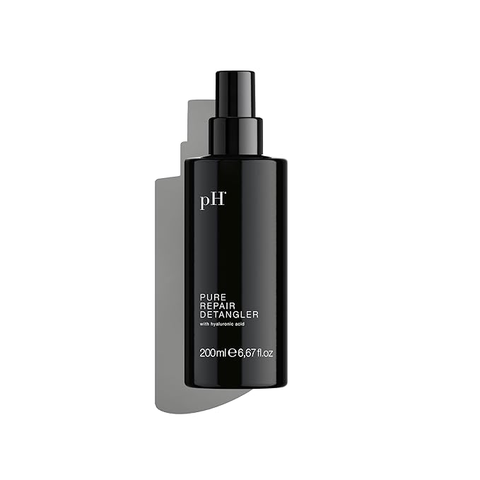 pH PURE HAIR Repair Hair Detangler Spray for Damaged Hair, Moisturizing Leave-In Conditioner for Dry, Bleached & Color Treated Hair-Detangling & Anti-Frizz Formula-Sulfate & Paraben-Free-6.7 Oz