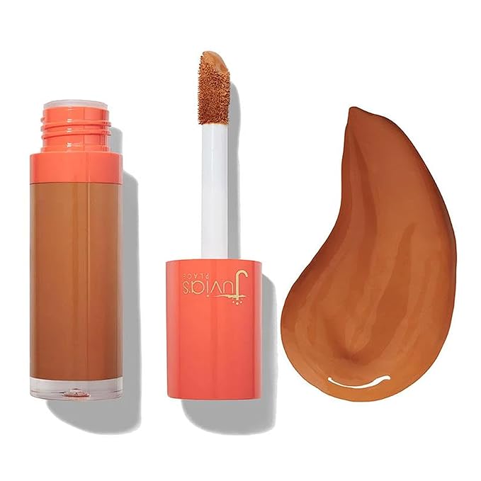 Juvia's Place I Am Magic Liquid Concealer - J11 Dark w/Warm Undertone/0.34 fl oz, Full Coverage Concealer, Makeup Concealer, Hydrating Concealer, Waterproof Concealer, Long Wear Concealer