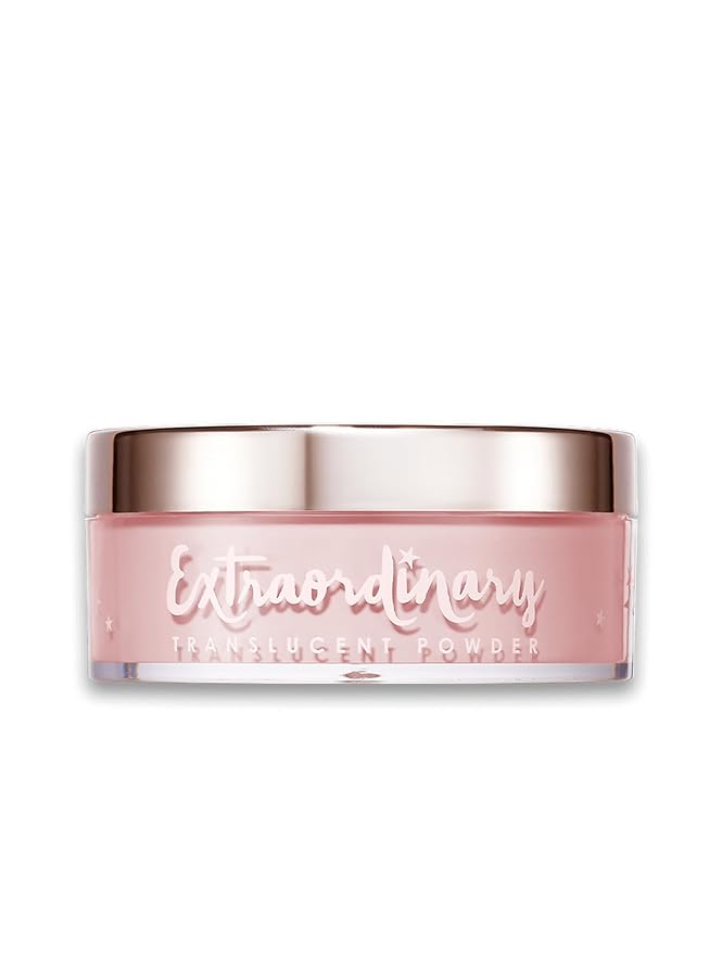 Ciaté London Extraordinary Setting Powder Brightening Pink, for Long-Lasting Makeup & Luminous Complexion, Oil Control, Talc-Free & Vegan Formula, Suitable for All Skin Tones