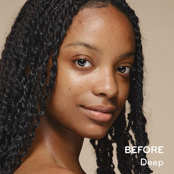 pūrlisse Ageless Glow Serum BB Cream SPF 40 : Clean & Cruelty-Free, Full & Flawless Coverage, Hydrates with Collagen | Deep 1.4oz