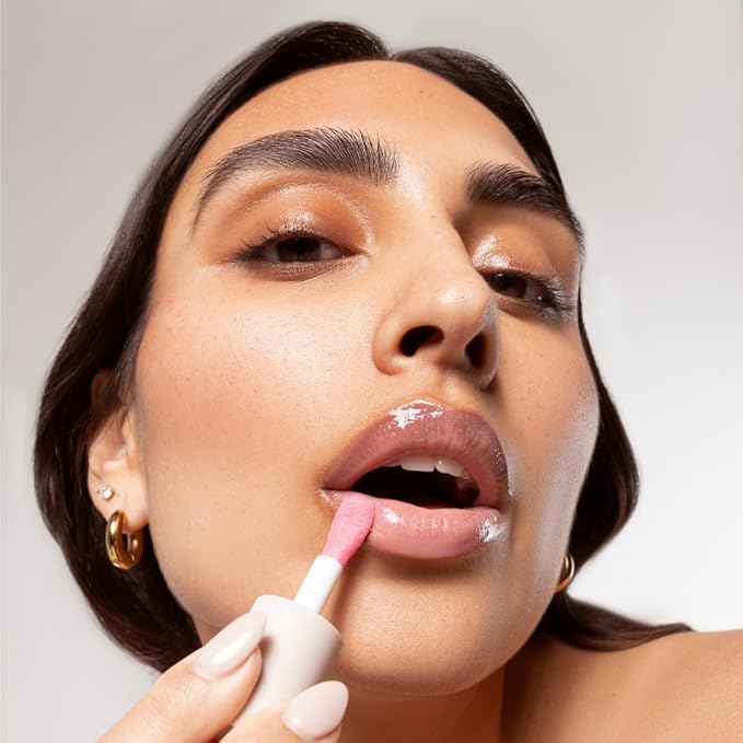 Karuna Skin - Tinted Lip Oil, Soothing & Moisturizing Lip Products with Peptides, Antioxidants, Hydrating Flattering Vegan Lip Tint, Float, 4.8 mL/0.16 fl. oz