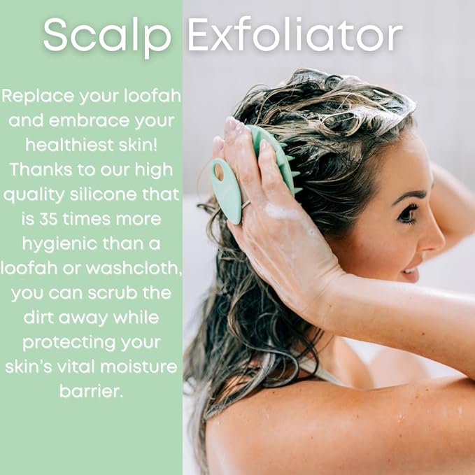 Skincare Essentials Kit - 4 Piece Bundle Pack - Face and Body Silicone Spa Accessory - Essential Beauty Set for Teen Girls Dove Grey