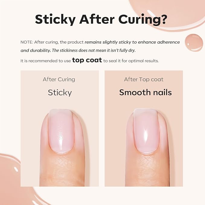 modelones 8-in-One Builder Nail Gel, Neutral Nude Builder for Thickening, LED Lamp Cured Hard Strengthener Extension Color Base Rhinestone Glue Gel Polish in a Bottle for DIY Home Salon